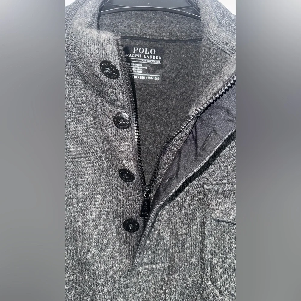 Polo by Ralph Lauren Men's Charcoal Sweater